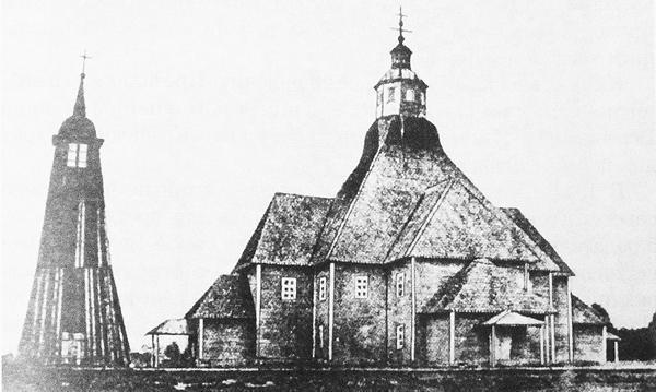 Евангелическо-лютеранская церковь Ингрии. Деревянная кирха. 1700-е гг.